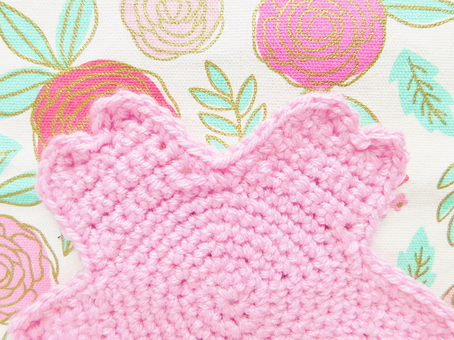 Sakura Coaster Crochet Pattern