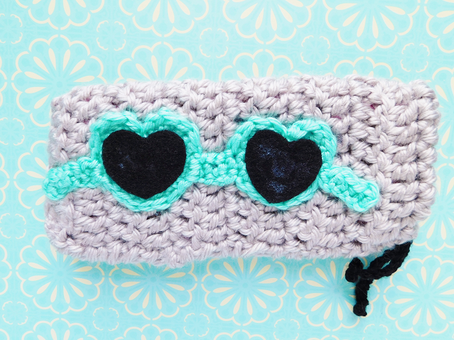 Sunglasses Pouch ♥ Crochet Pattern