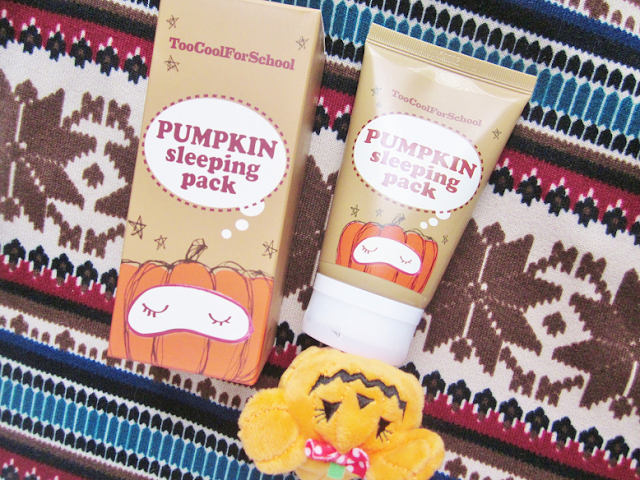 Too Cool For School Pumpkin Sleeping Pack Beauty Review