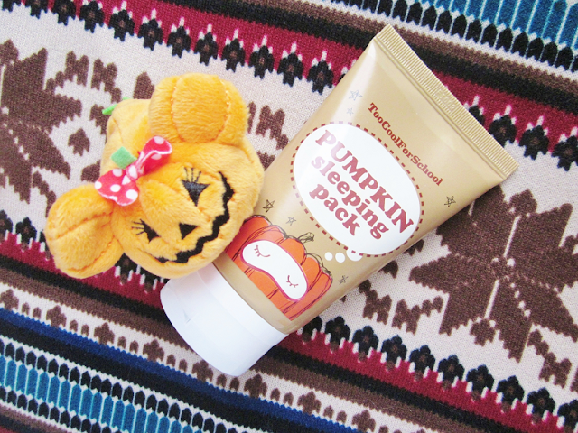 Too Cool For School Pumpkin Sleeping Pack Beauty Review