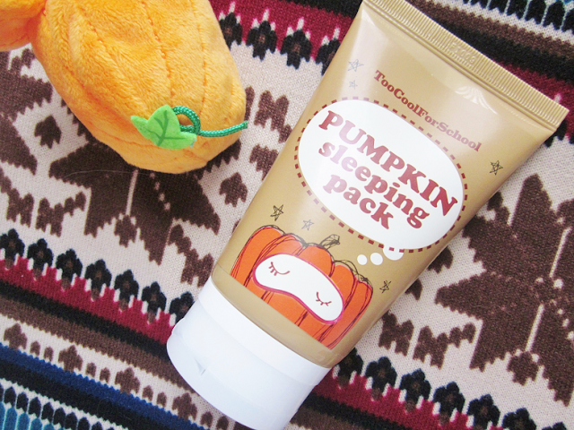 Too Cool For School Pumpkin Sleeping Pack Beauty Review