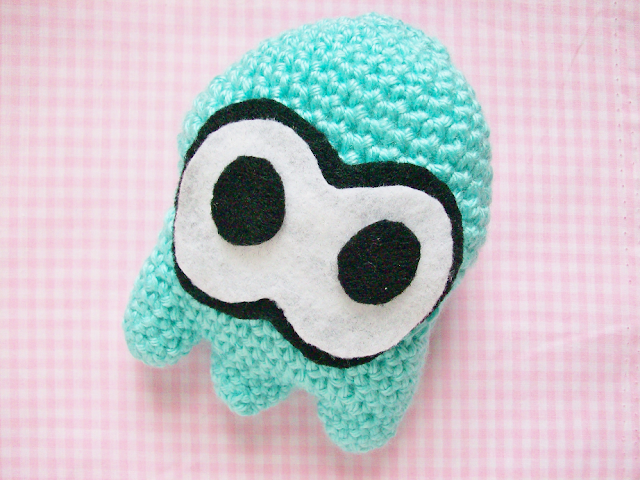 Crocheted Splatoon Squid