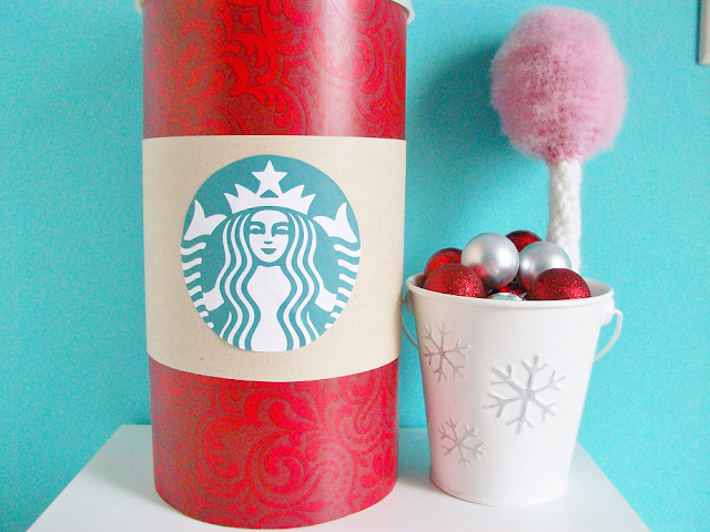 Starbucks Red Cup Coin Bank