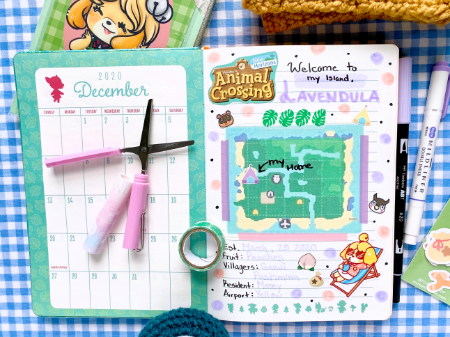 Animal crossing shop target journal