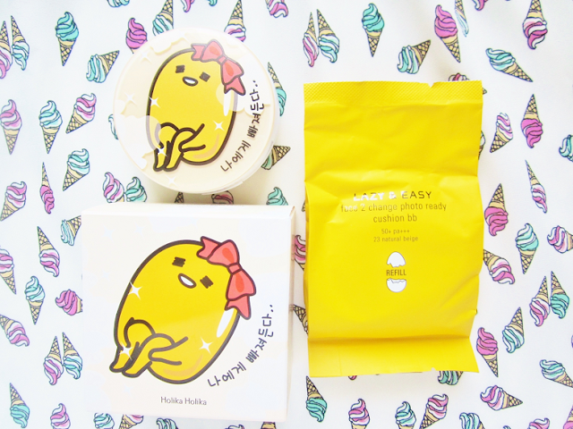 Holika Holika Gudetama Lazy&Easy Photo Ready Cushion BB Review