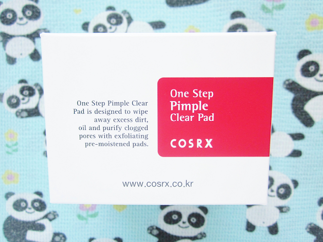 COSRX One Step Pimple Clear Pads beauty review