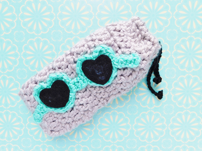 Sunglasses Pouch Crochet Pattern