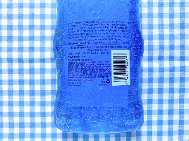 L.A. LOOKS Extreme Sport Tri-Active Hold 20 oz, Blue