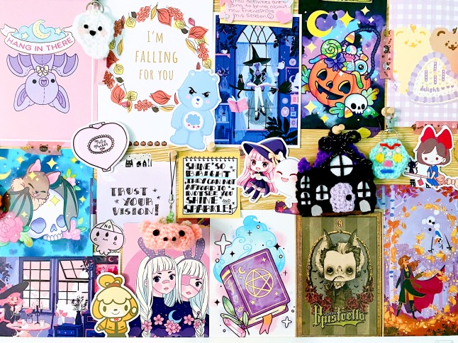 Spooky Mood Board ♥ Blogtober