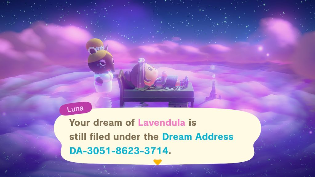 Animal crossing clearance nh dream codes